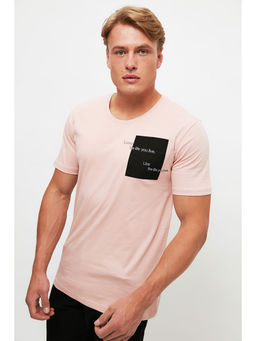 Trendyol - Man Pink T-Shirt