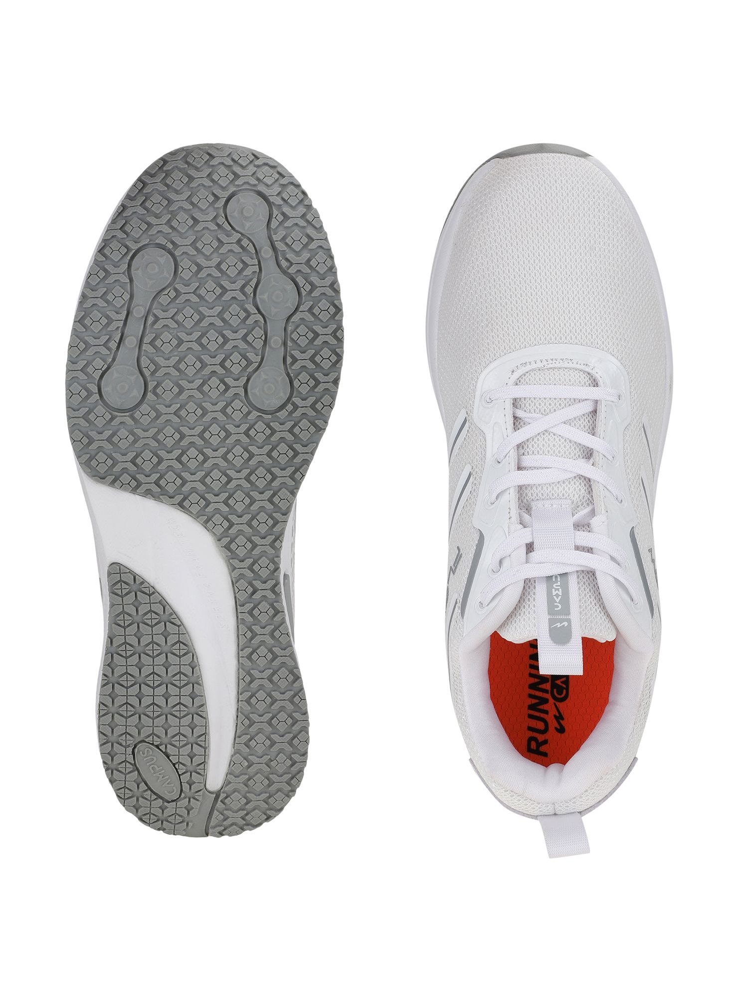Buy Campus FLOW PRO White Men Running Shoes Online