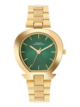 French Connection - Women Green Dial Analog Watch - FCH24NGM (M)