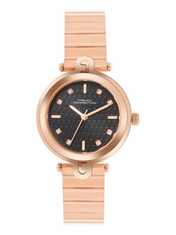 French Connection - Women Black Dial Analog Watch - FCH25RGM-B (M)