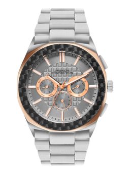 French Connection - Men Grey 7C Dial Multifunction Watch - FCH27SM (M)