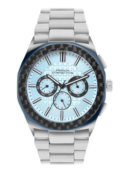 French Connection - Men 543C Blue Dial Multifunction Watch - FCH27USM (M)