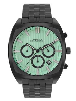 French Connection - Men Sea Green Dial Chronograph Watch - FCN0122BM (M)