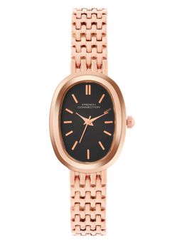 French Connection - Women Black Dial Analog Watch - FCN0130RGM (M)