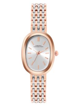 French Connection - Women Silver Dial Analog Watch - FCN0130RTM (M)