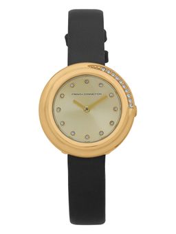 French Connection - Women Champagne Dial Analog Watch - FCO1BL (M)