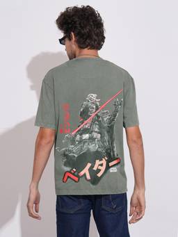 Being Human - Men Grey Graphic Printed Crew Neck T-shirt