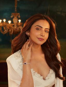 Accessher - Women Purple Stones Alloy Bracelet