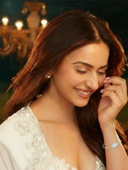 Accessher - Women White Stones Alloy Bracelet