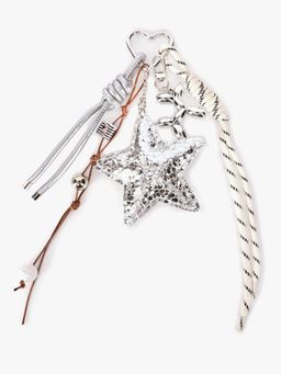 Kazo - Silver Spark Star Bag Charm