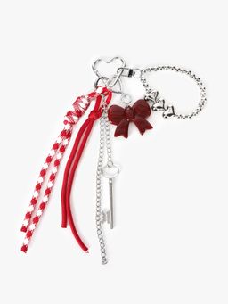 Kazo - Red Nor Bow Key Bag Charm