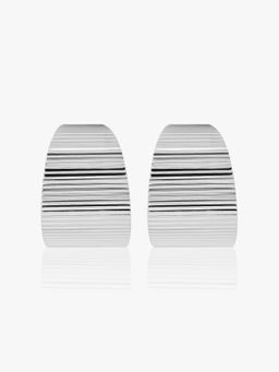 Kazo - Silver Alina Circular Hoop Earrings