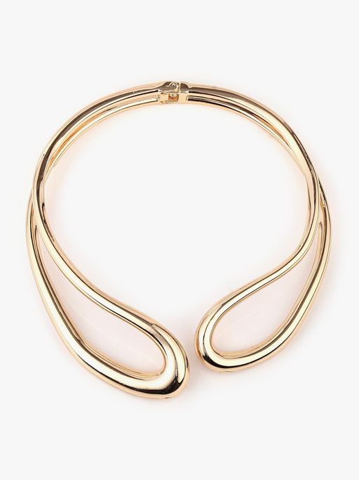 Kazo Gold Veyno Bold Choker Necklace