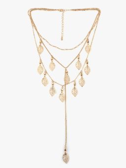 Kazo - Gold Sylira Silver Charm Chain Necklace Set