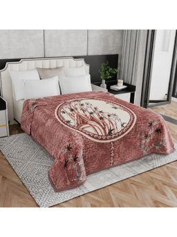 Signature - Double Bed Heavy Winter Blanket - Maroon