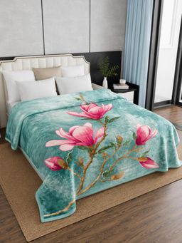 Signature - Double Bed All Weather Blanket - Teal