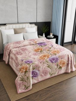 Signature - Double Bed All Weather Blanket - Pink