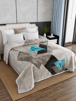 Signature - Double Bed All Weather Blanket - Grey
