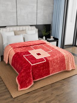 Signature - Double Bed All Weather Blanket - Red