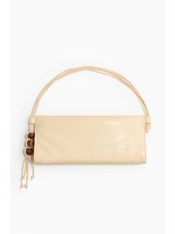 H&M - Women Yellow Bead-Detail Handbag