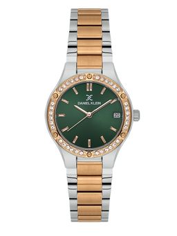Daniel Klein - Womens Analog Green Dial Watch - DK.1.14160-6 (M)