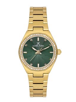 Daniel Klein - Womens Analog Green Dial Watch - DK.1.14162-4 (M)
