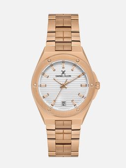 Daniel Klein - Womens Analog Silver Dial Watch - DK.1.14171-6 (M)