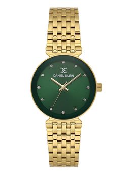 Daniel Klein - Womens Analog Green Dial Watch - DK.1.14175-4 (M)