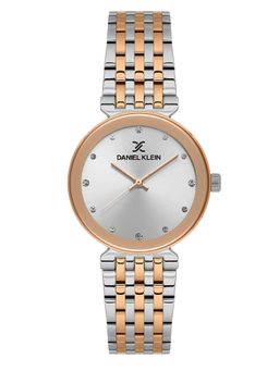 Daniel Klein - Womens Analog Silver Dial Watch - DK.1.14175-6 (M)