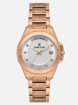 Daniel Klein - Womens Analog Silver Dial Watch - DK.1.14176-5 (M)