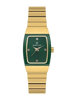 Daniel Klein - Womens Analog Green Dial Watch - DK.1.14191-3 (M)