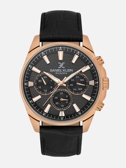 Daniel Klein - Womens Chronograph Black Dial Watch - DK.1.14239-5 (M)