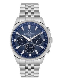 Daniel Klein - Womens Chronograph Blue Dial Watch - DK.1.14240-2 (M)