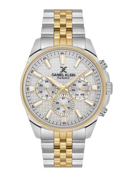 Daniel Klein - Womens Chronograph Silver Dial Watch - DK.1.14240-3 (M)