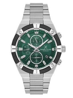 Daniel Klein - Womens Chronograph Green Dial Watch - DK.1.14242-3 (M)