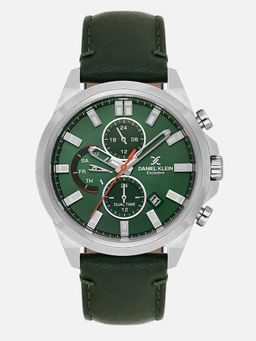 Daniel Klein - Womens Chronograph Green Dial Watch - DK.1.14244-3 (M)