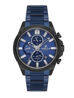 Daniel Klein - Womens Chronograph Blue Dial Watch - DK.1.14245-4 (M)