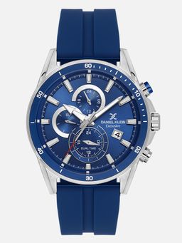 Daniel Klein - Womens Chronograph Blue Dial Watch - DK.1.14246-3 (M)