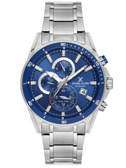Daniel Klein - Womens Chronograph Blue Dial Watch - DK.1.14247-3 (M)
