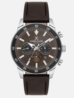 Daniel Klein - Womens Chronograph Brown Dial Watch - DK.1.14255-5 (M)