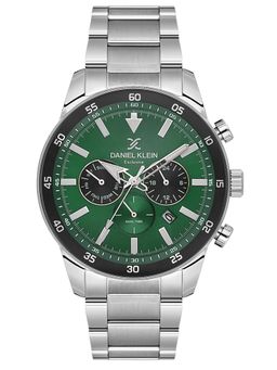 Daniel Klein - Womens Chronograph Green Dial Watch - DK.1.14256-3 (M)
