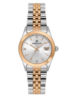 Daniel Klein - Womens Analog Silver Dial Watch - DK.6.14183-6 (M)