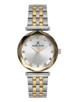 Daniel Klein - Womens Analog Silver Dial Watch - DK.6.14189-4 (M)