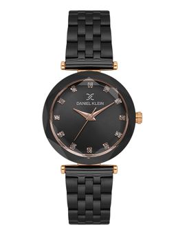 Daniel Klein - Womens Analog Black Dial Watch - DK.6.14189-6 (M)