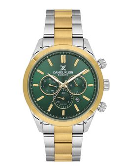 Daniel Klein - Womens Chronograph Green Dial Watch - DK.6.14259-4 (M)