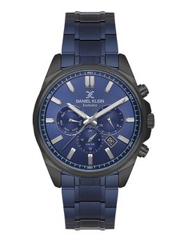 Daniel Klein - Womens Chronograph Blue Dial Watch - DK.6.14261-4 (M)
