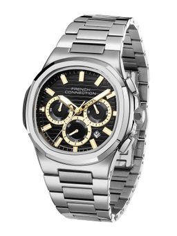 French Connection - Zener Womens Premium Chic Sunray Dial Analog Watch - FCM05BSM (M)