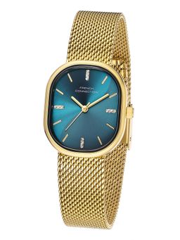 French Connection - Eclora Womens Blue Stylish Sunray Dial Analog Watch - FCU13NGM (M)