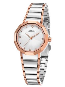 French Connection - Aurette Womens Chic Everyday Analog Watch - FCU14SRTM (M)