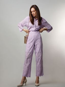 VERO MODA - Lilac High Rise Pant